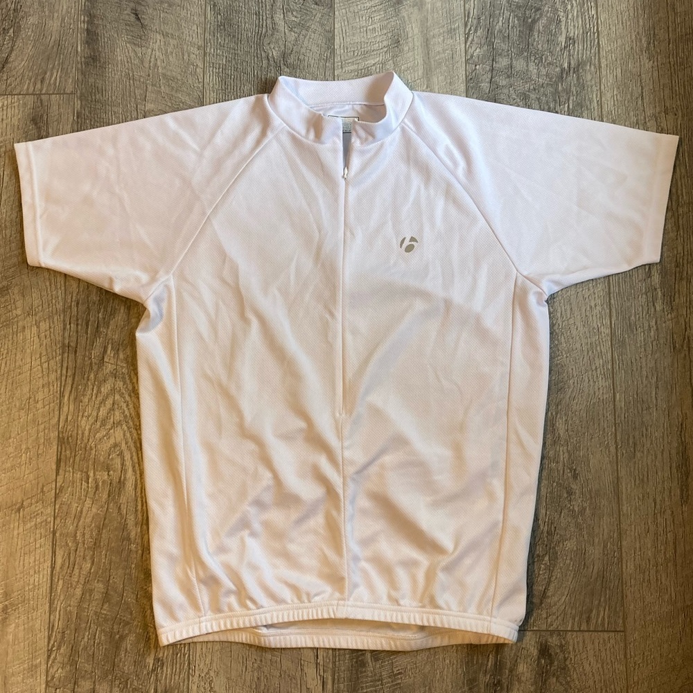 Men’s Bontrager cycling jersey white